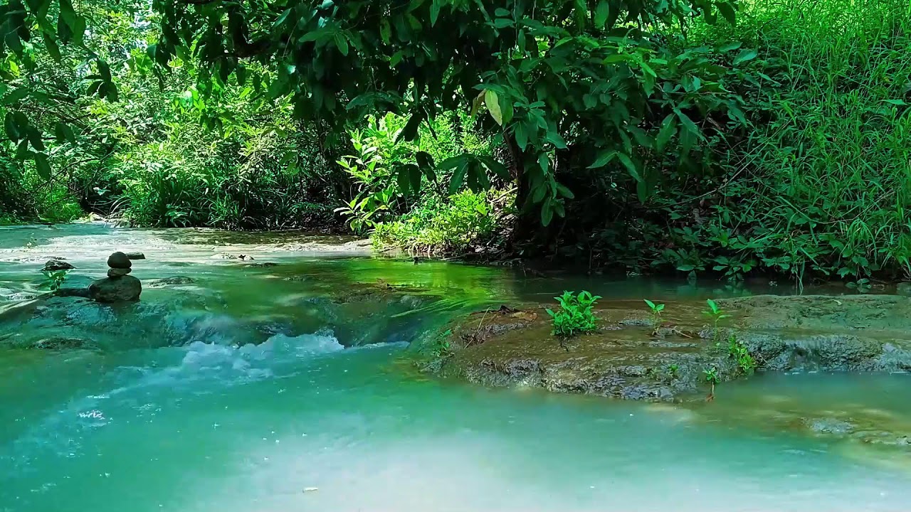 Deep Sleeping Relaxing Music 🌜 Gentle Water White Noise for Deep Relaxation
