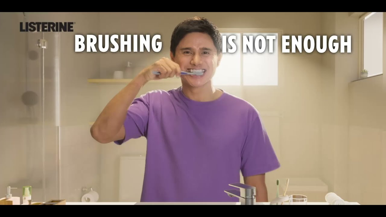 Listerine&reg;️Total care Removes 99.9% germs* for protection against common oral problems!