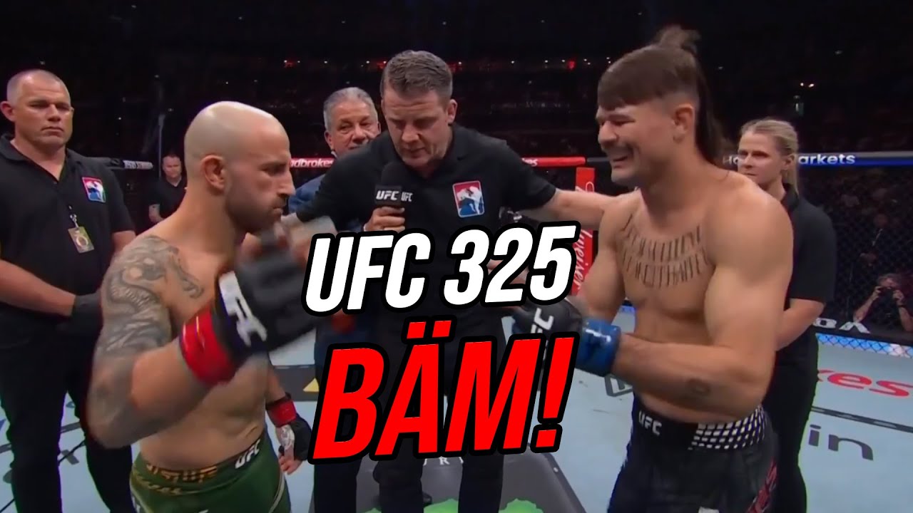 UFC 325🥊 Alexander Volkanovski gegen Diego Lopes 🔍 Meine Analyse zur Main Card