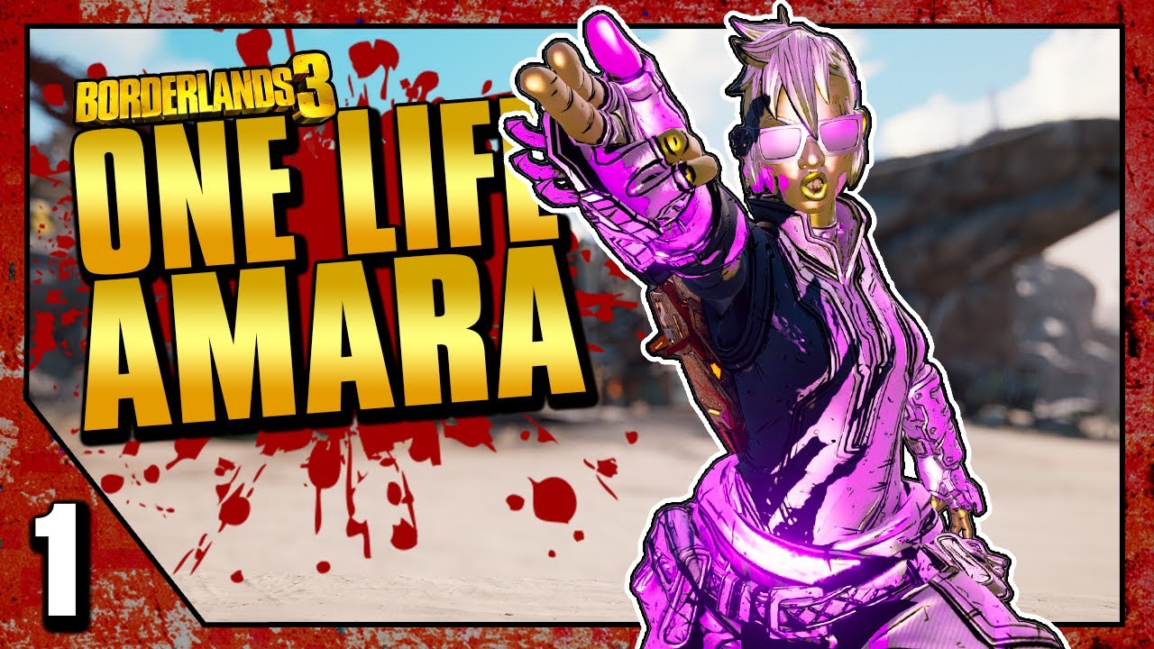 Borderlands 3 | One Life Amara Funny Moments & Drops | Day #1