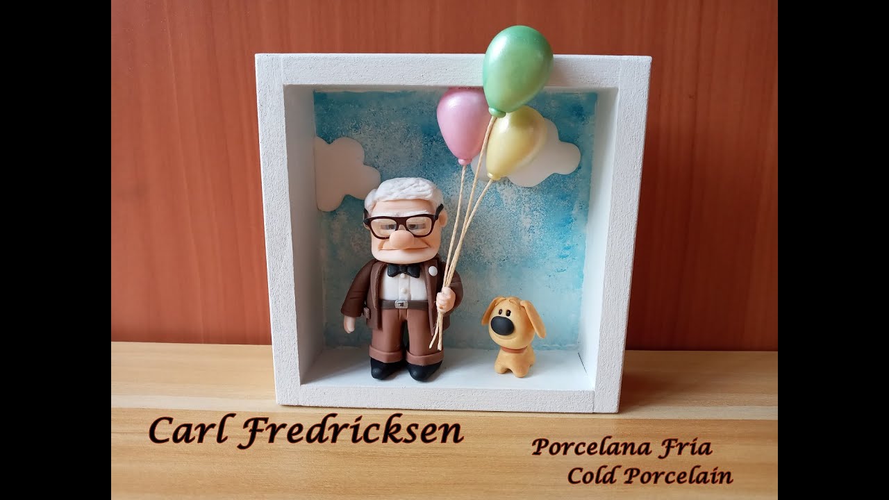 Carl Fredricksen en Porcelana Fria / Cold Porcelain