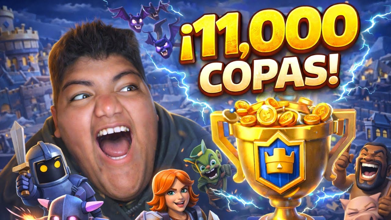 LLEGANDO A 11K COPAS!!