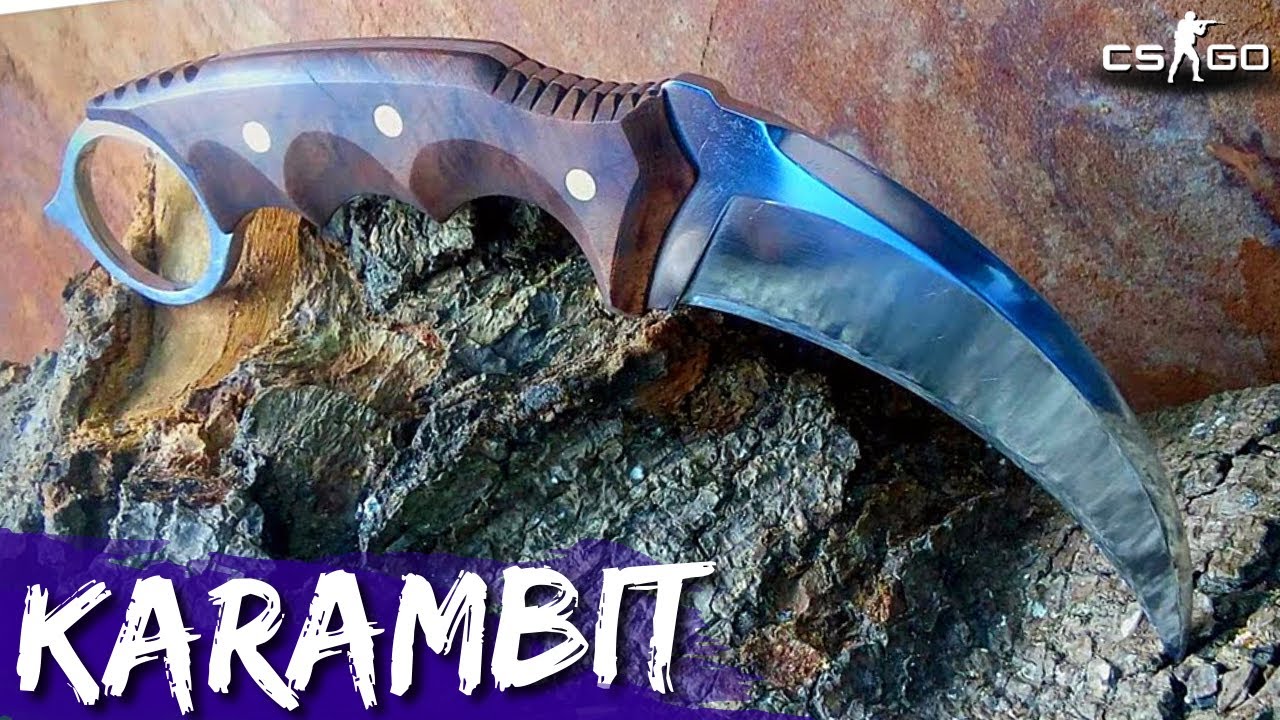 COMO FAZER FACA KARAMBIT