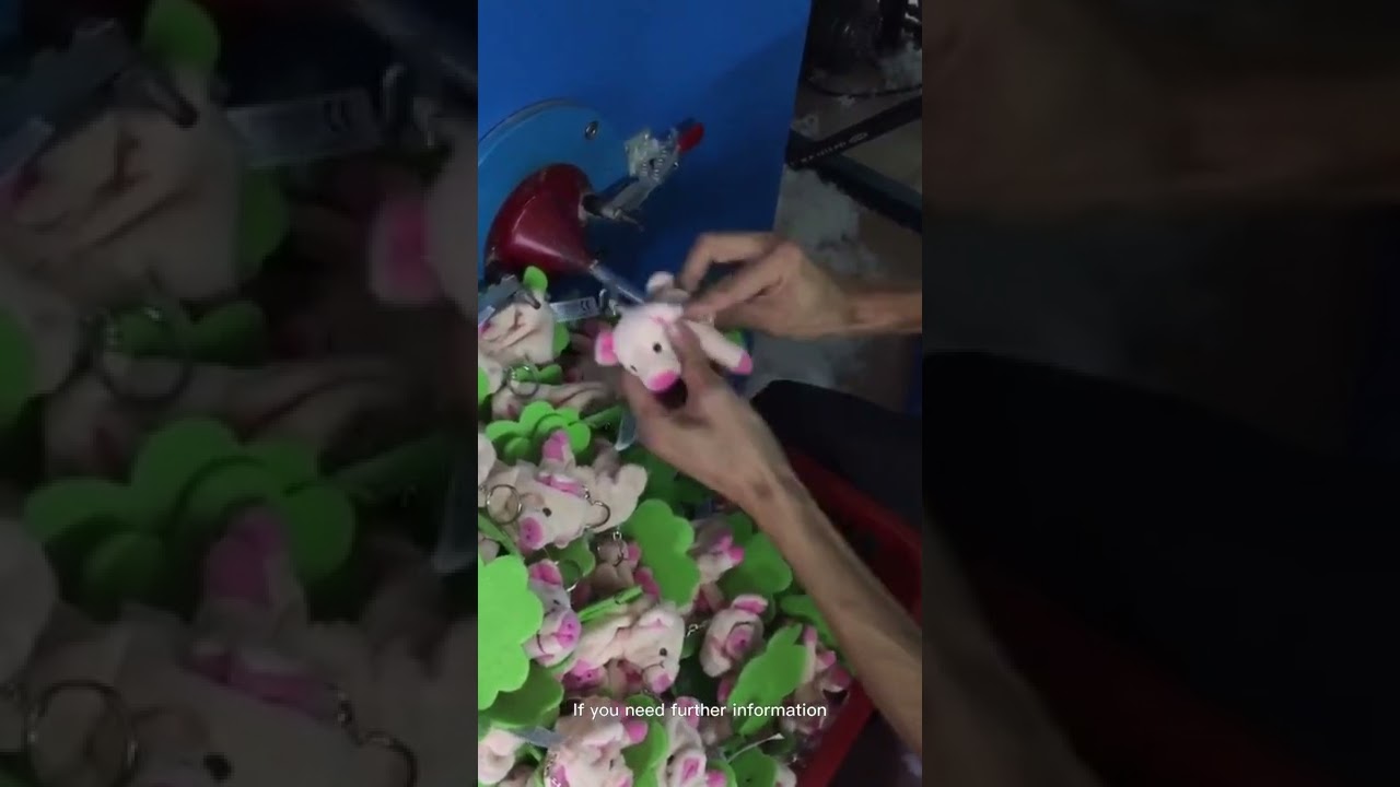 Video of Plush Toy Stuffing Machine