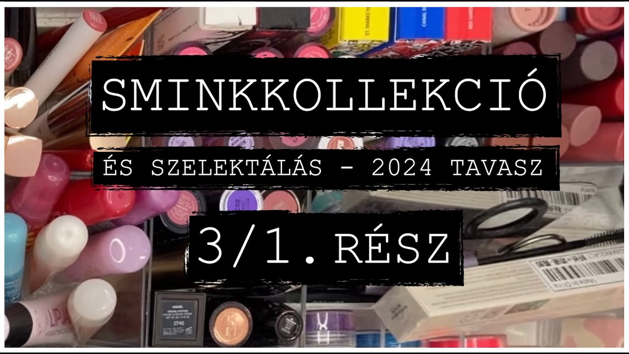 SMIKKOLLEKCIÓ ÉS SZELEKTÁLÁS - 2024 TAVASZ - 3/1 RÉSZ (RÚZSOK) / PaLetta