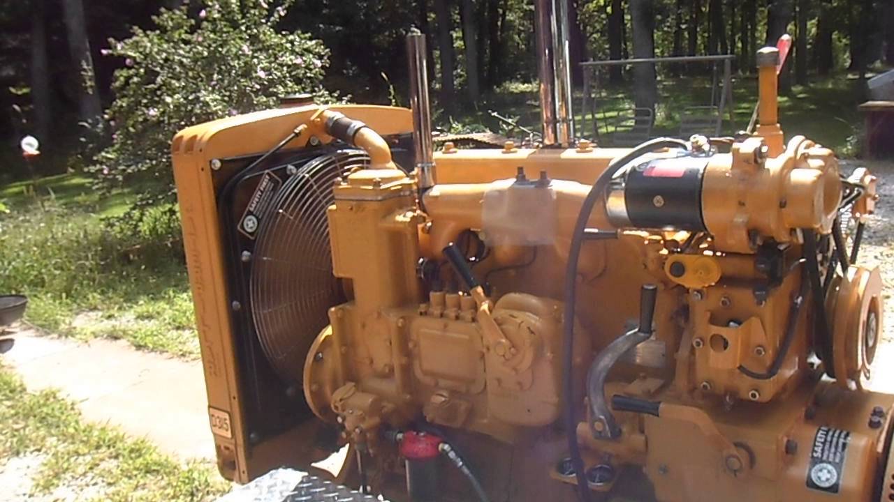 Hot rod Lincoln cat d315 engine running @ full throttle, fossil fuels are yummy!