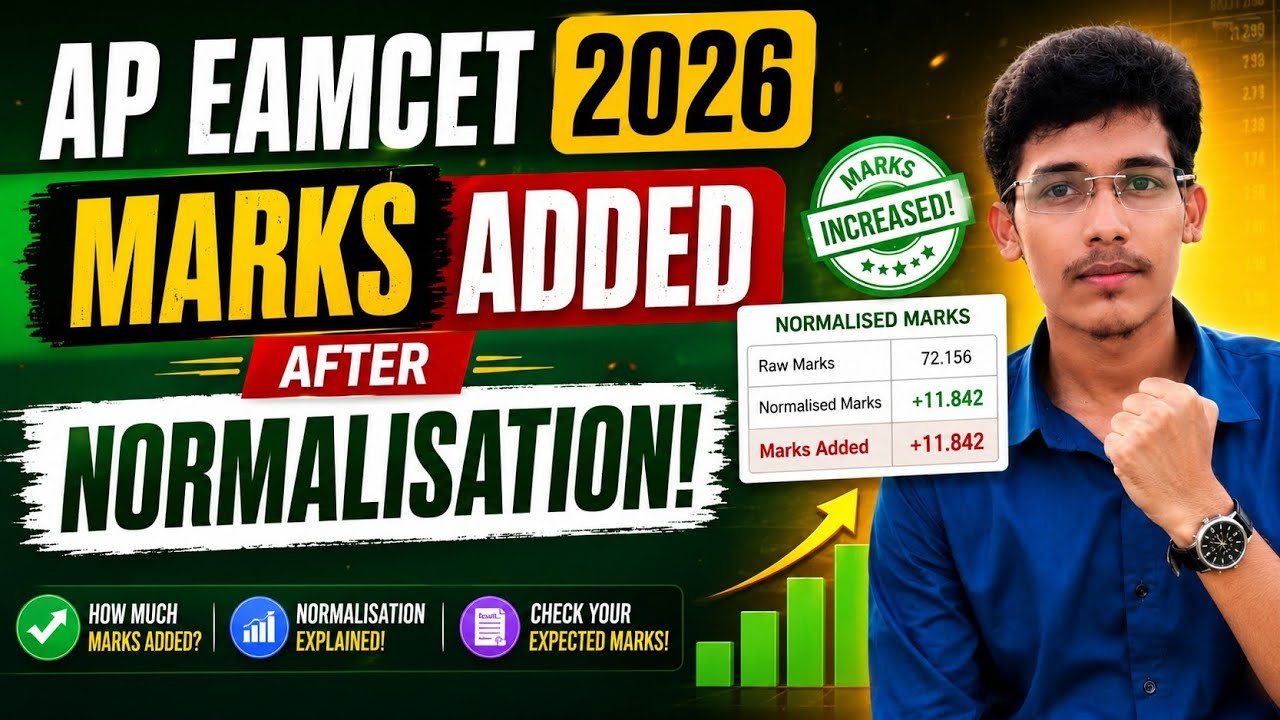 AP EAMCET 2026 Normalisation Marks Explained