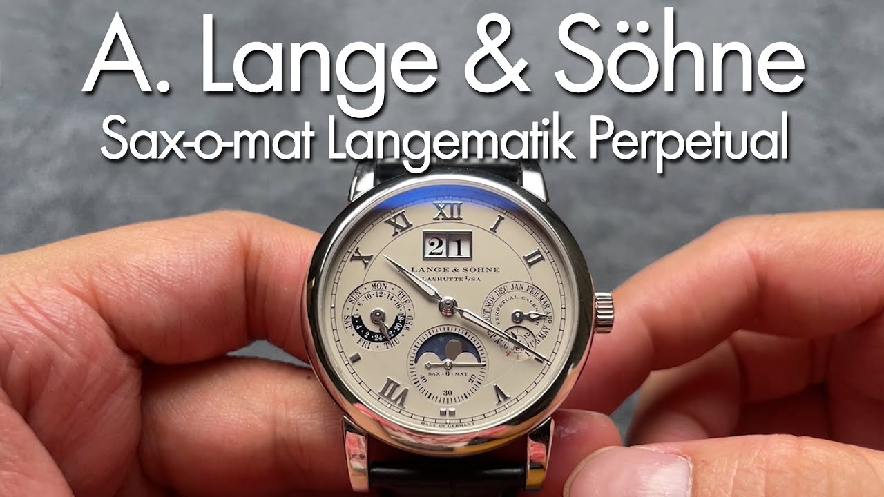 A.Lange & Söhne EP.1 Sax-o-mat Langematik Perpetual  | Pixiu Review