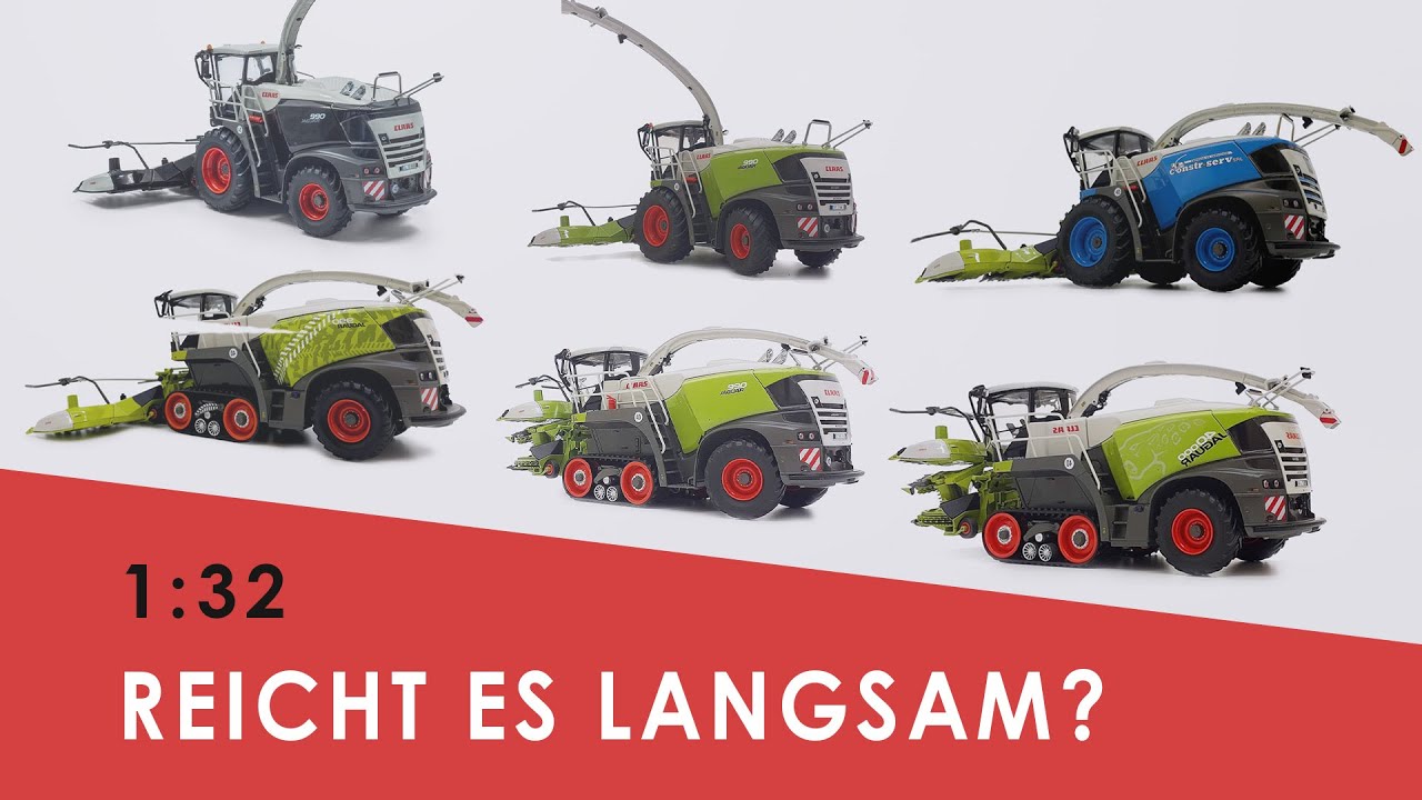 Viele Claas Jaguar - Und doch nur ein Modell!