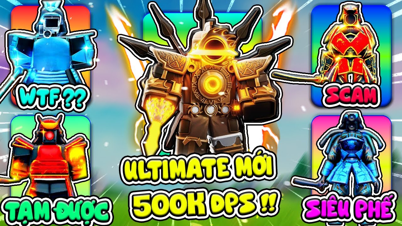 ULTIMATE MỚI SINISTER TITAN CLOCKMAN QUÁ BÁ!! ĐÁNH GIÁ SỨC MẠNH TOÀN BỘ UNIT MỚI UPDATE SAMURAI TTD