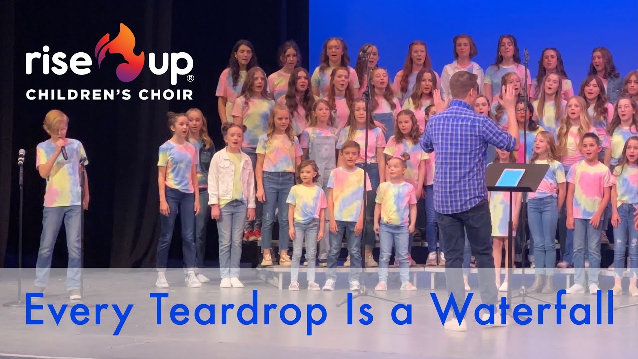 Coldplay - Every Teardrop Is a Waterfall | Rise Up Children’s Choir Live Performance