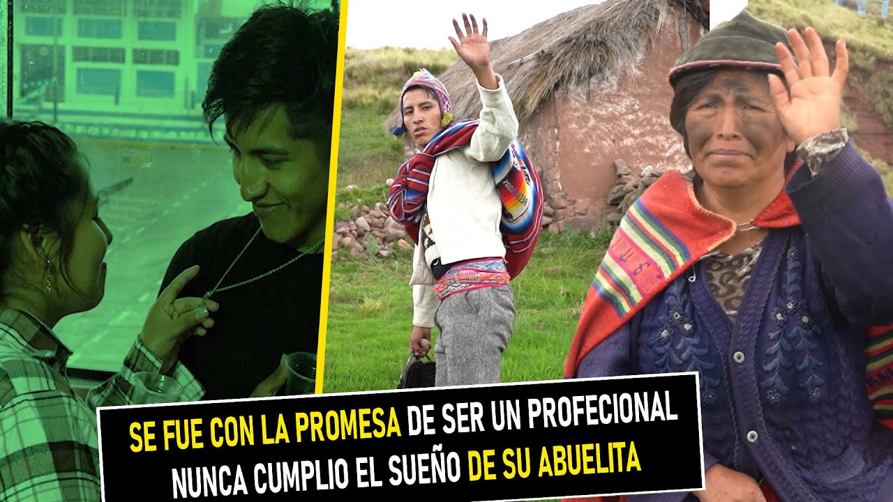 Se fue con la promesa de ser un profesional, nunca cumplió el sueño de su abuelita
