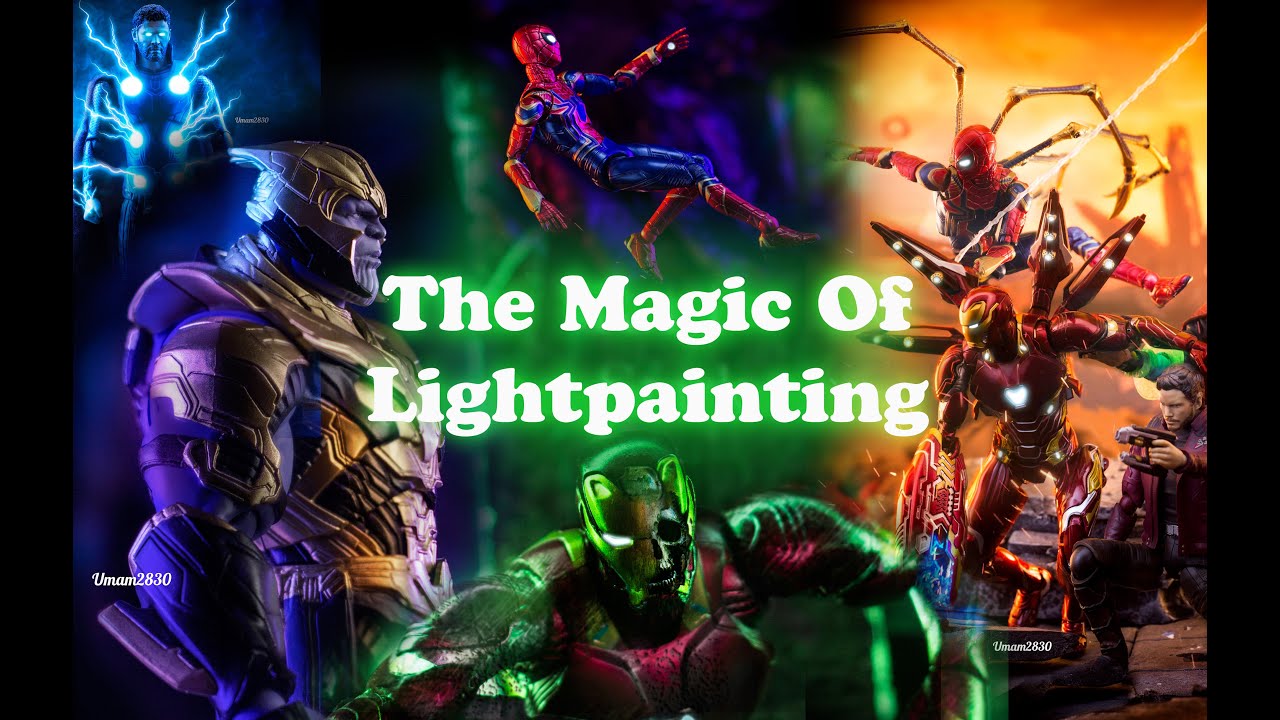 [TOYS PHOTOGRAPHY #21 ] THE MAGIC OF LIGHTPAINTING TOY PHOTOGRAPHY