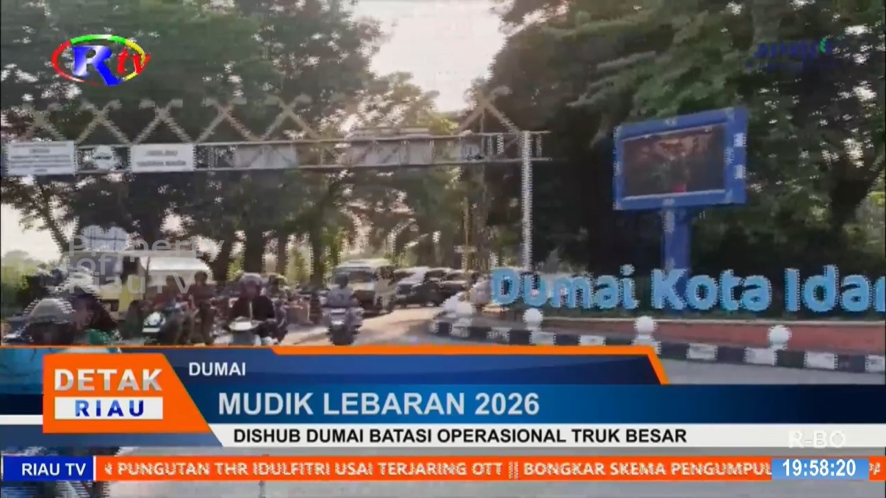 DISHUB DUMAI BATASI OPERASIONAL TRUK BESAR