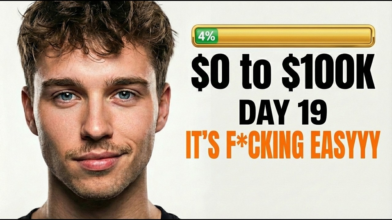 How I'd Build an Agency While Working a 9-5 | $0 to $100K Day 19