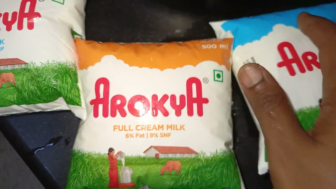 Arokya Milk | Цельное молоко | Тонированное молоко