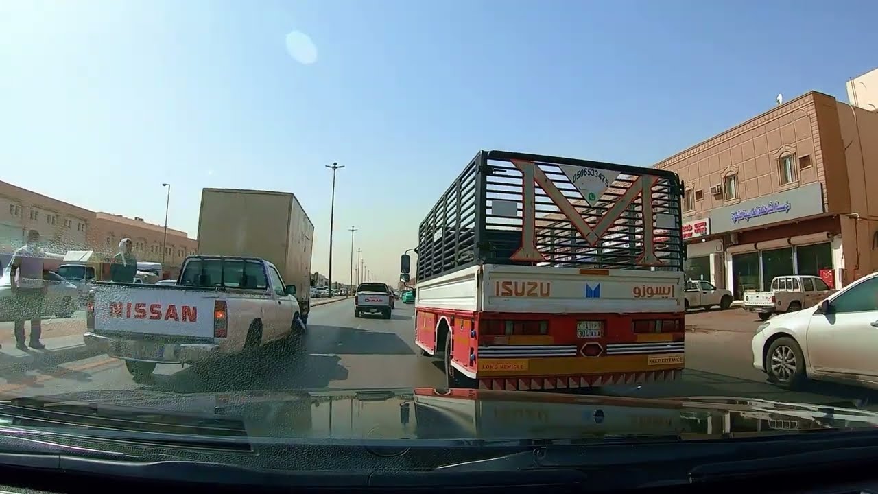 Riyadh City Tour [4K] - ASMR Driving | Batha Road to Al Ha'ir Road