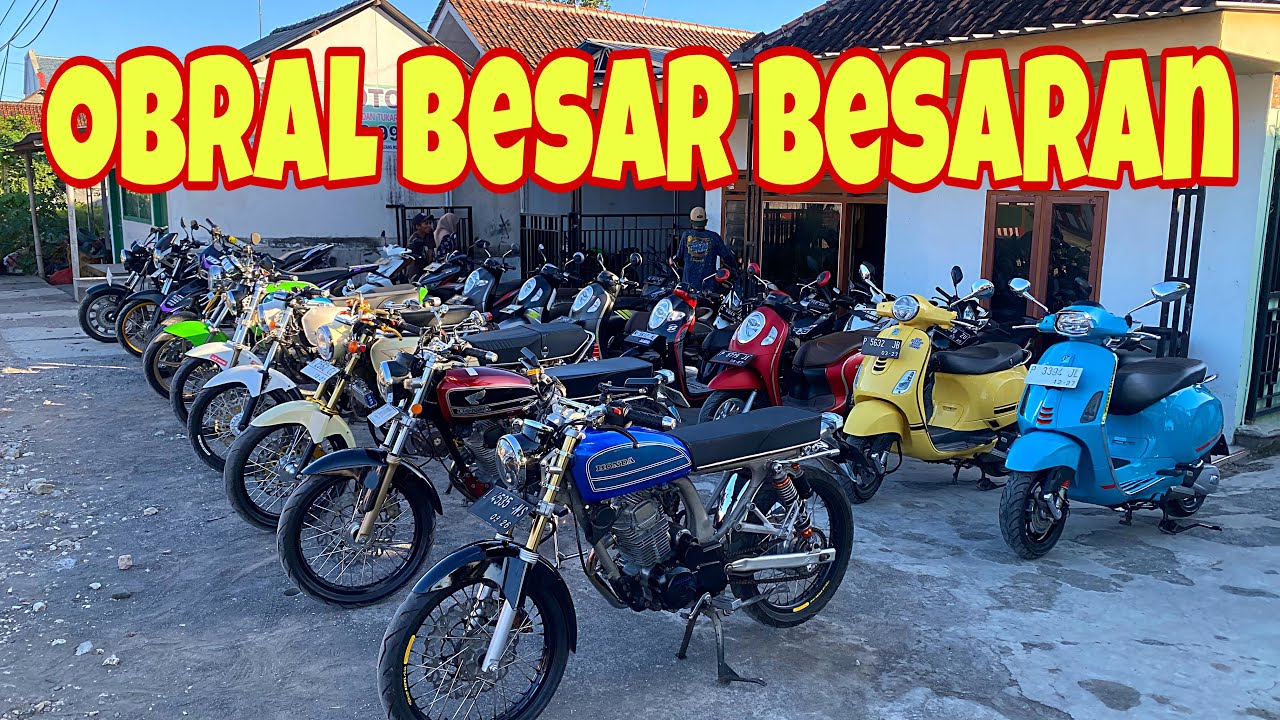 DIJUAL OBRAL CB HEREX VESMET GL100 NINJA 2TAK SCOOPY VARIO
