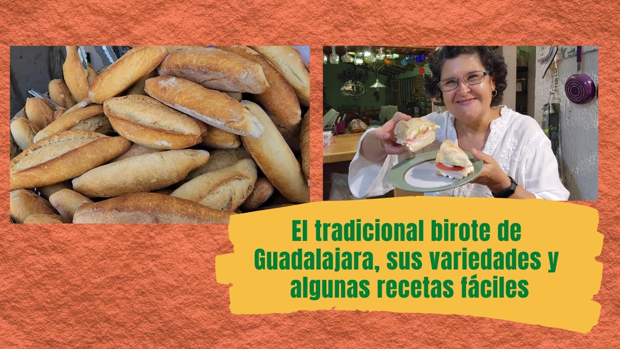 Birote, traditional bread from Guadalajara