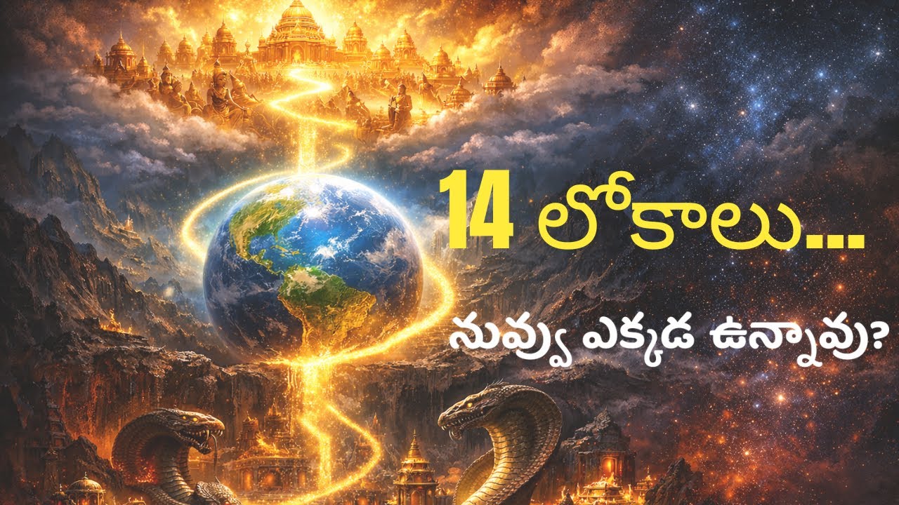 14 లోకాలు… నువ్వు ఎక్కడ ఉన్నావు? | 14 Lokas Explained in Telugu | The Universe