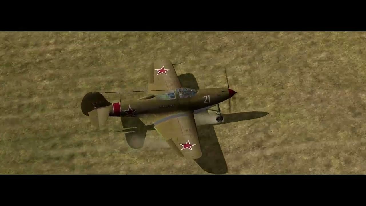 gameplay : P-39Q vs a jet fighter