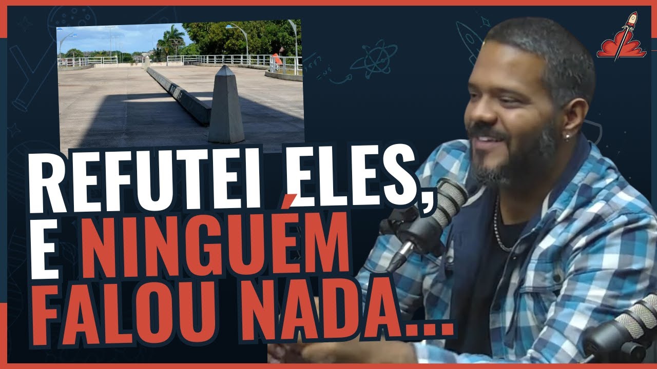TERRAPLANISTAS sendo DESMENTIDOS
