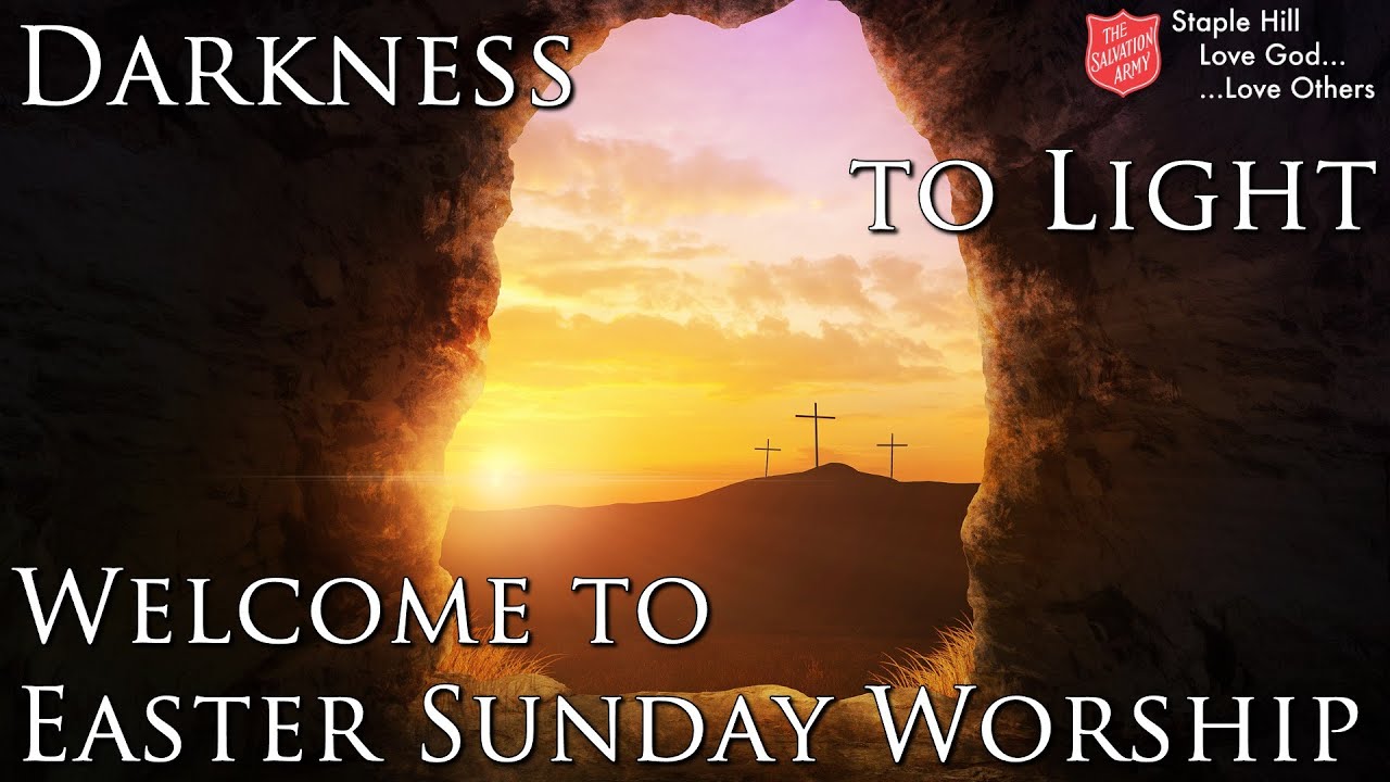 Easter Sunday morning worship with The Salvation Army Staple Hill - 17th April 2022