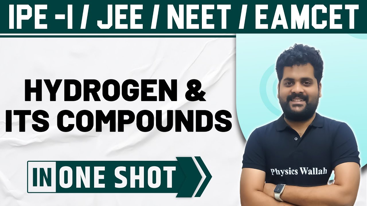 HYDROGEN | One Shot | Chemistry | Class 11 / NEET / JEE / EAMCET