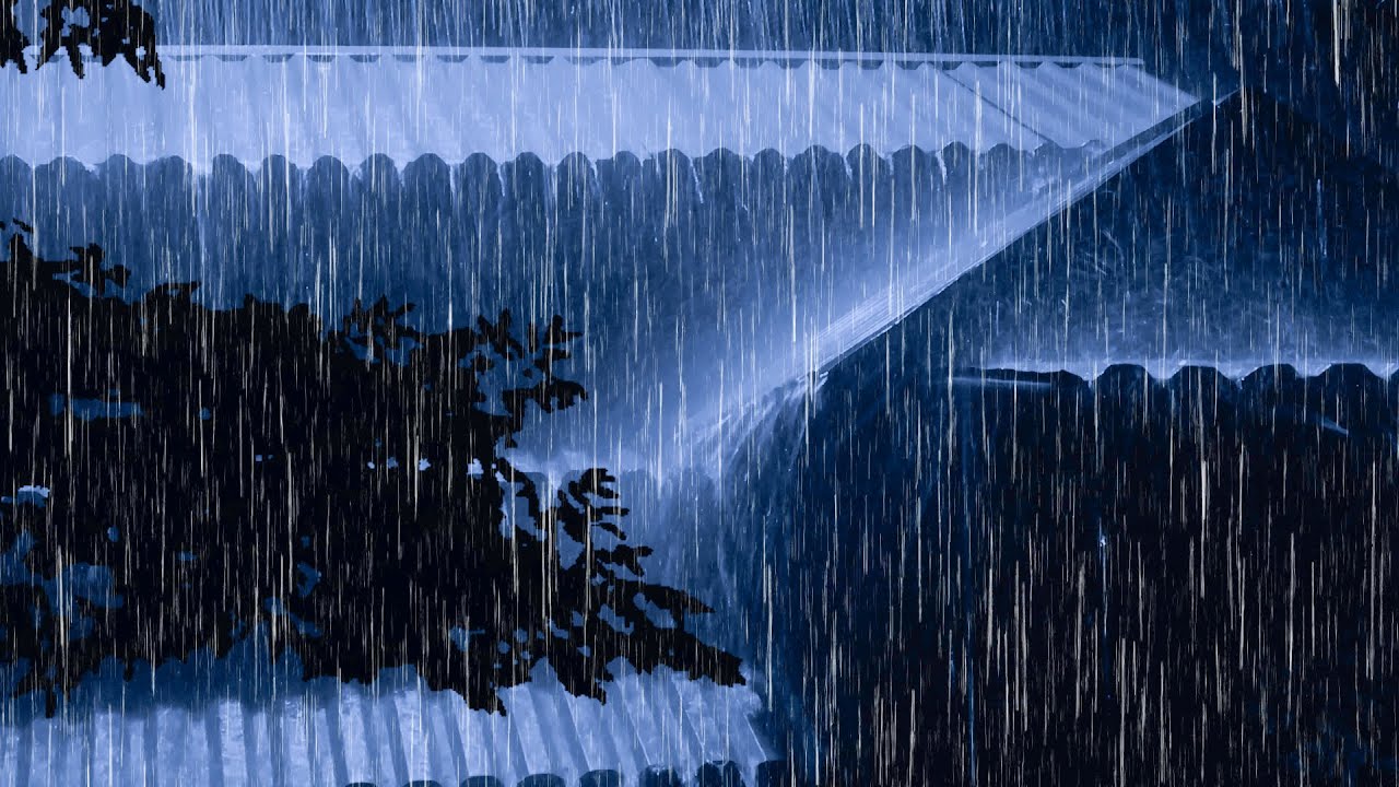 Duérmete en Minutos con Lluvia y Truenos 🌧️ Sonido Poderoso para Sueño Profundo