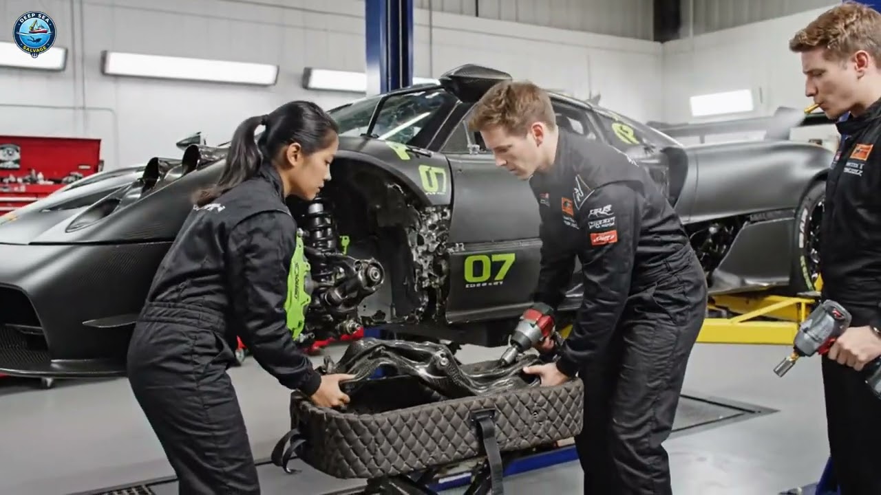 The Operation to Raise a Pagani Zonda R: Deep Sea Salvage
