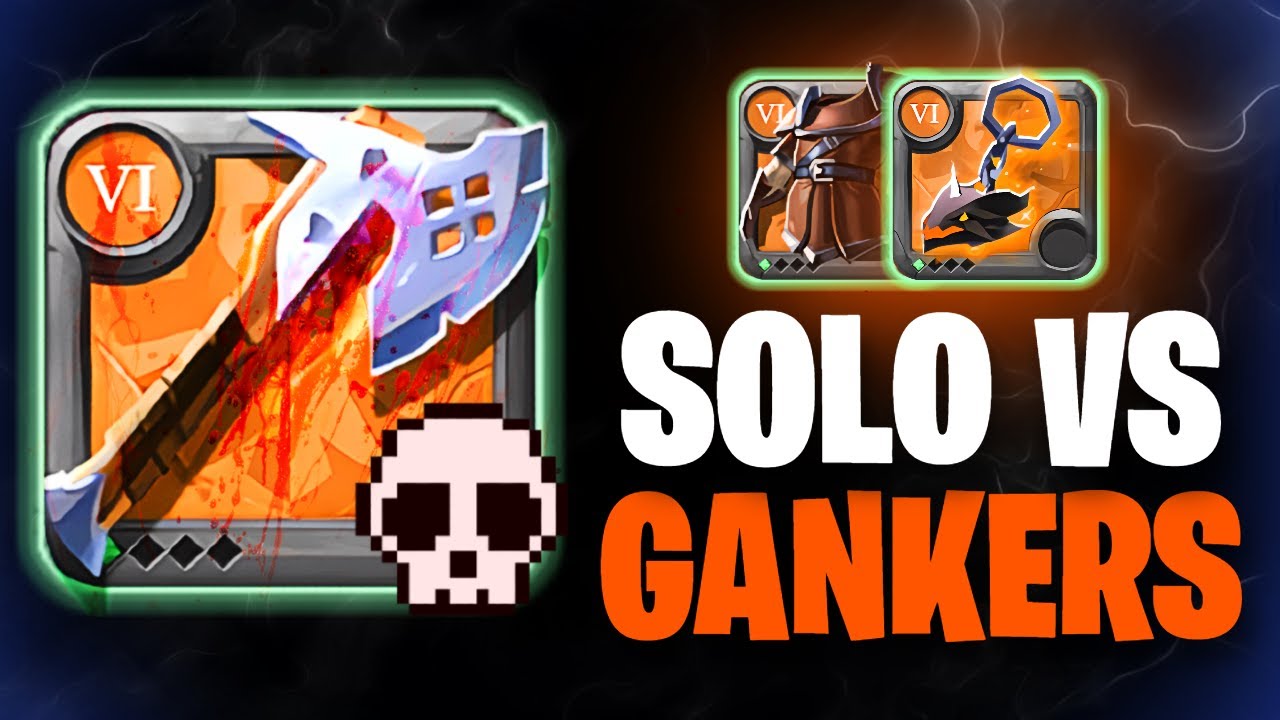 When Gankers Become The PREY | Battleaxe Albion Online