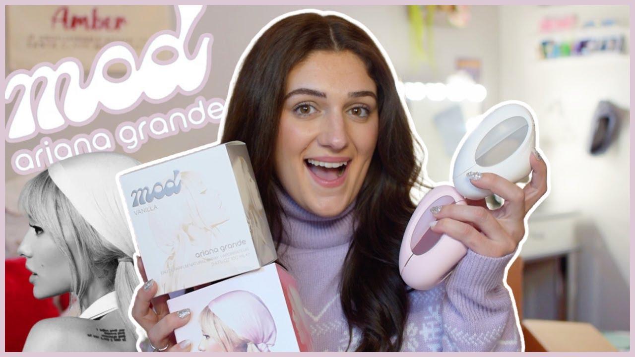 MOD Vanilla & Blush Perfume Duo by Ariana Grande UNBOXING/Review ♡ Amber Greaves