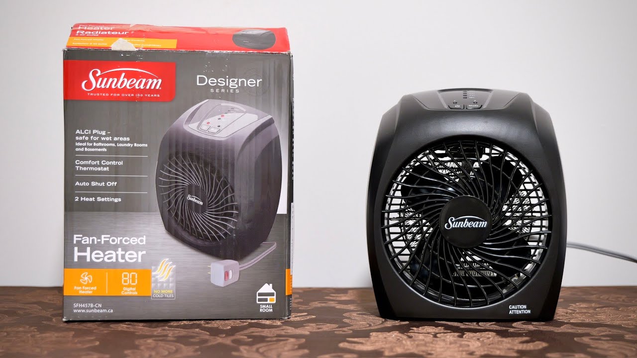 Цифровой тепловентилятор Sunbeam | Распаковка (Лучшая находка года!)