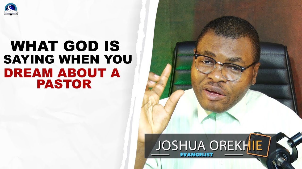 If You See Pastor In Your Dream, This Is What God Is Saying.