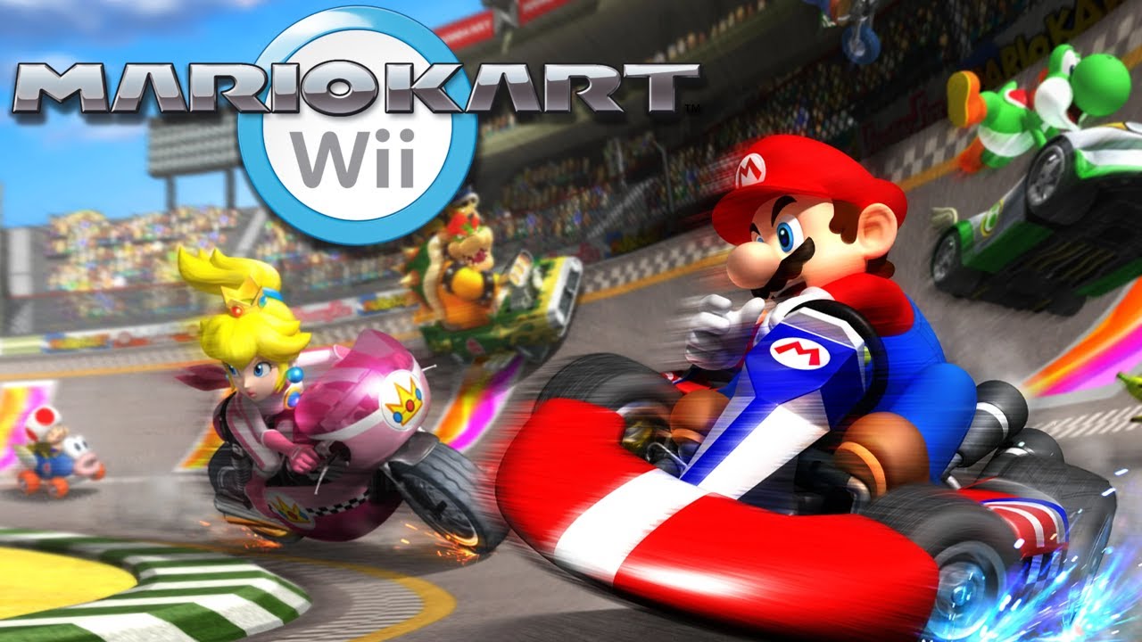 Mario Kart Wii - Full Game Walkthough 150cc (2 Players)