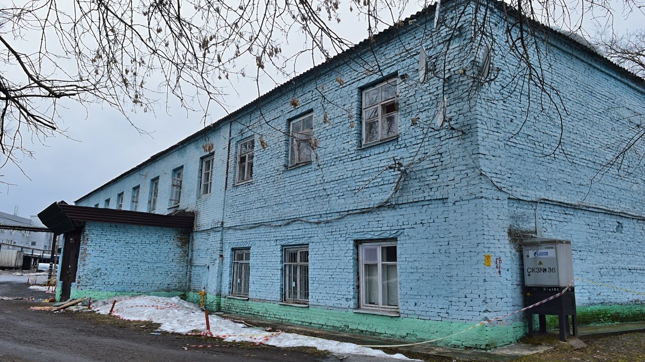 Заброшенное фабричное общежитие