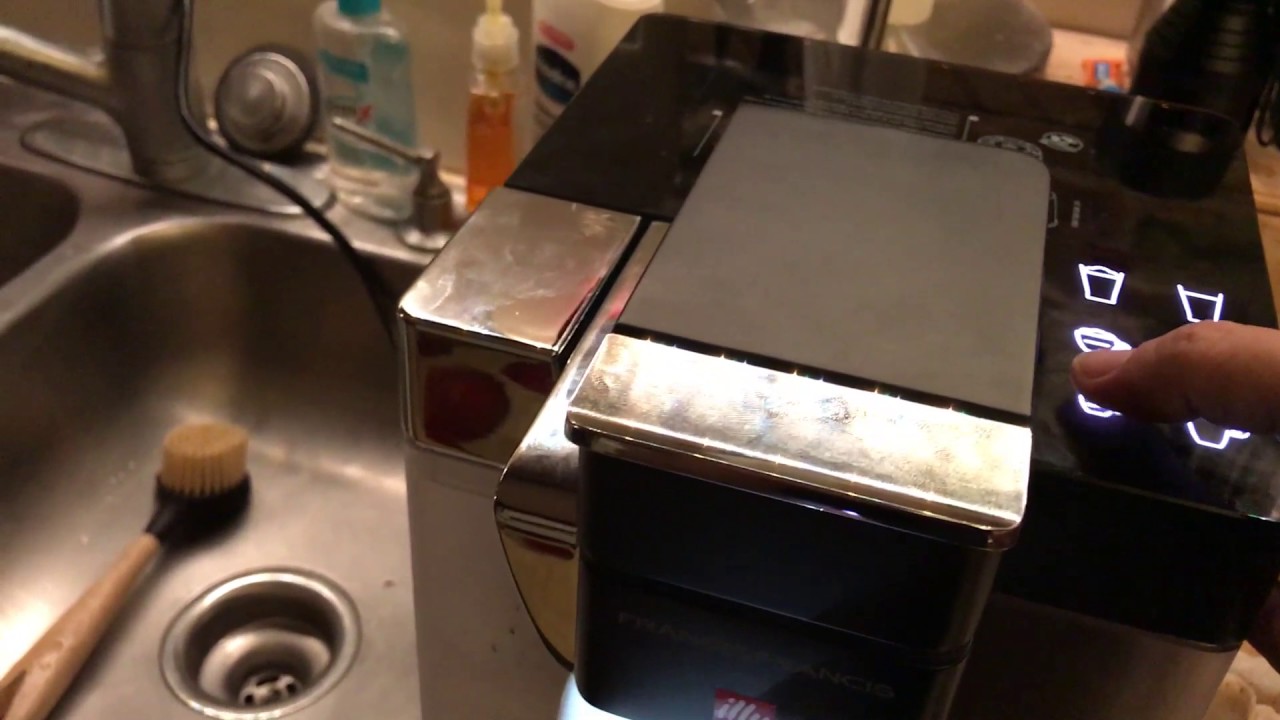 illy y5 milk button problem