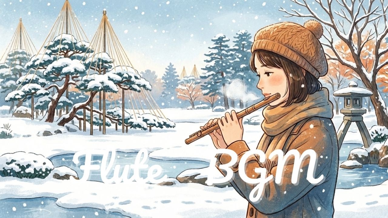 【Flute BGM】Garden in Stillness