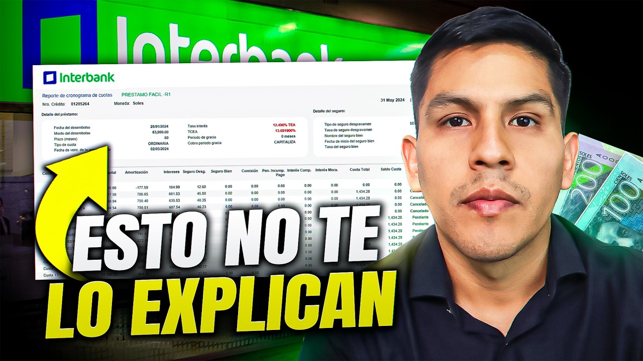 La cruda verdad del PRÉSTAMO de INTERBANK: EXTRACASH y sus tasas