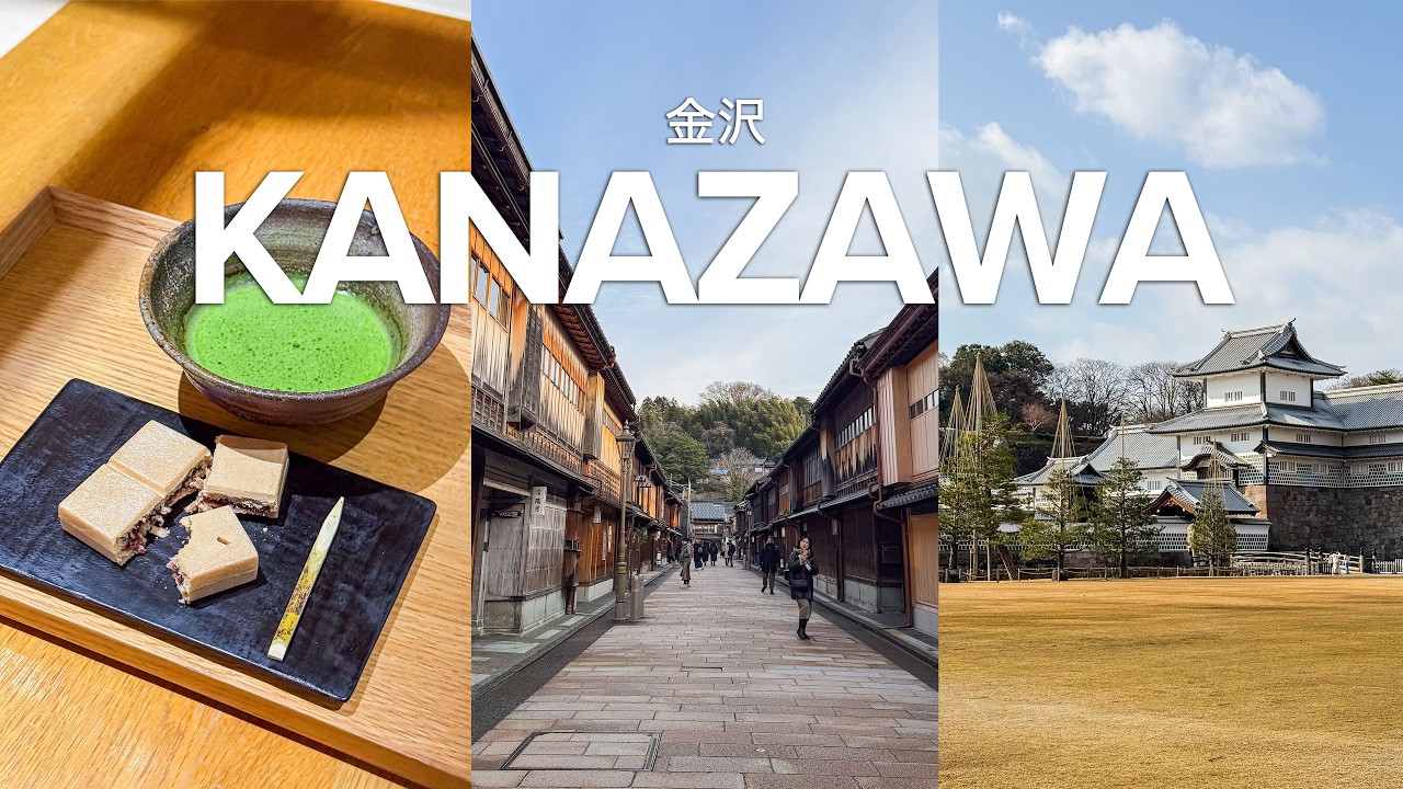 3 Days in Kanazawa｜Exploring a Traditional Japanese City, Wagashi & Art｜Solo Travel VLOG