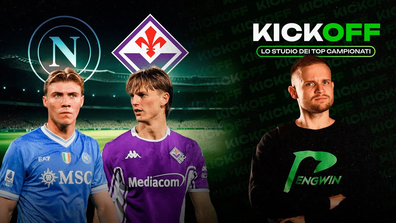 Napoli, contro la Fiorentina sarà riscatto o crisi totale? KickOff, lo STUDIO dei TOP CAMPIONATI!