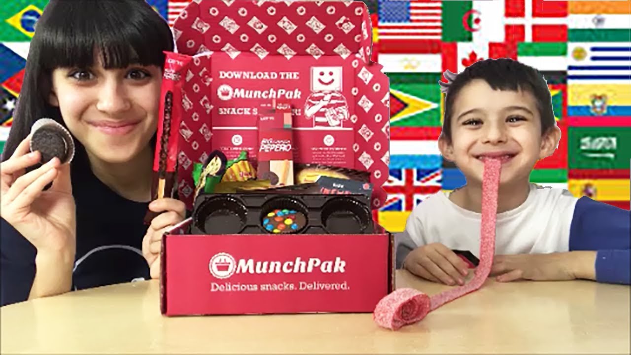 MUNCHPAK: assaggi da tutto il mondo!!