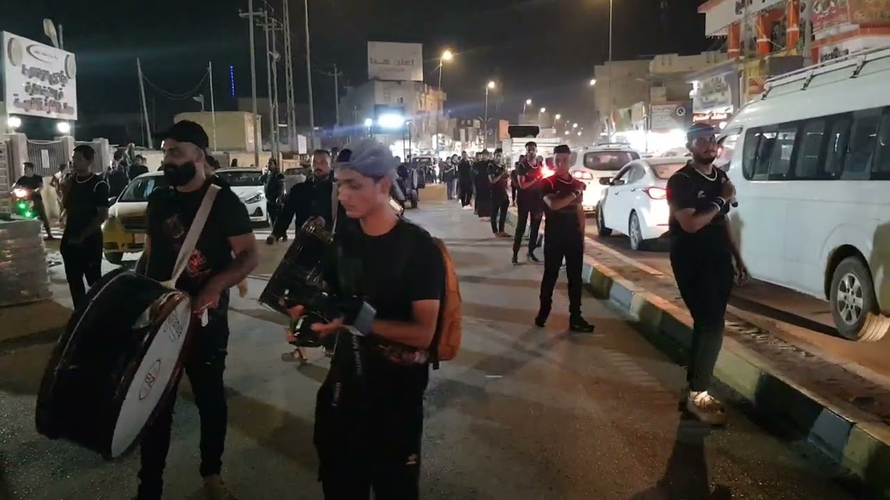موكب ائمة البقيع في الكوفة العلوية المقدسة زنجيل الليلة السادسة