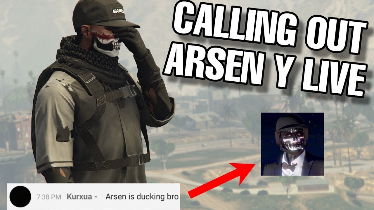 Arsen Y Disrespecting Me On His Stream But Won't 1v1 Me