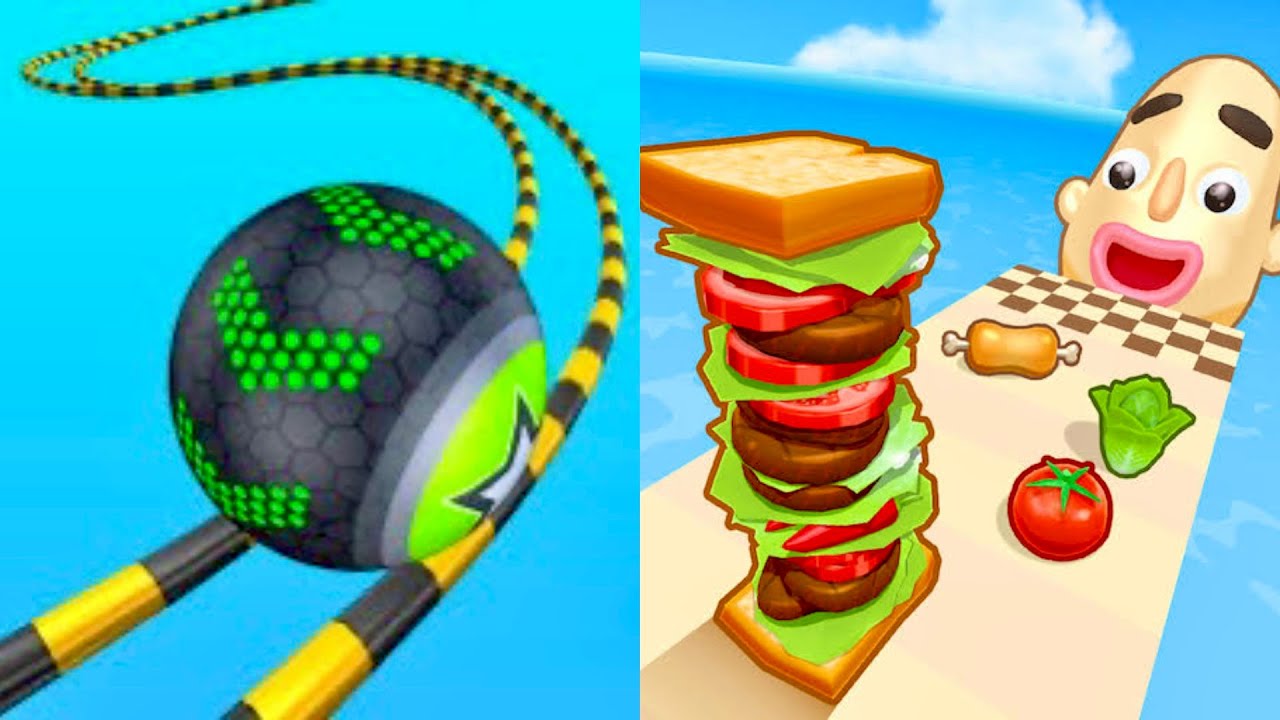 GOING BALLS SUPER SPEEDRUN, HARD LEVEL SECTIONS, PORTAL RUN