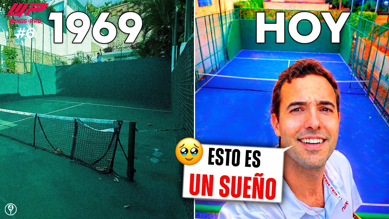 CUMPLO UN SUEÑO VISITANDO LA 1ª PISTA OFICIAL DE PADEL - W2P 2x6
