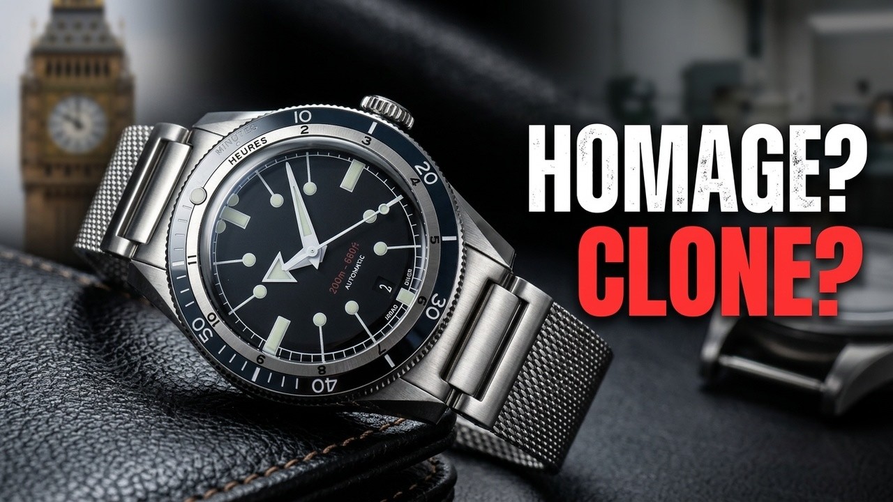 The IXDAO IPOSE 5303/5305 v3 blurs the line between homage and clone watch, but it's fantastic!