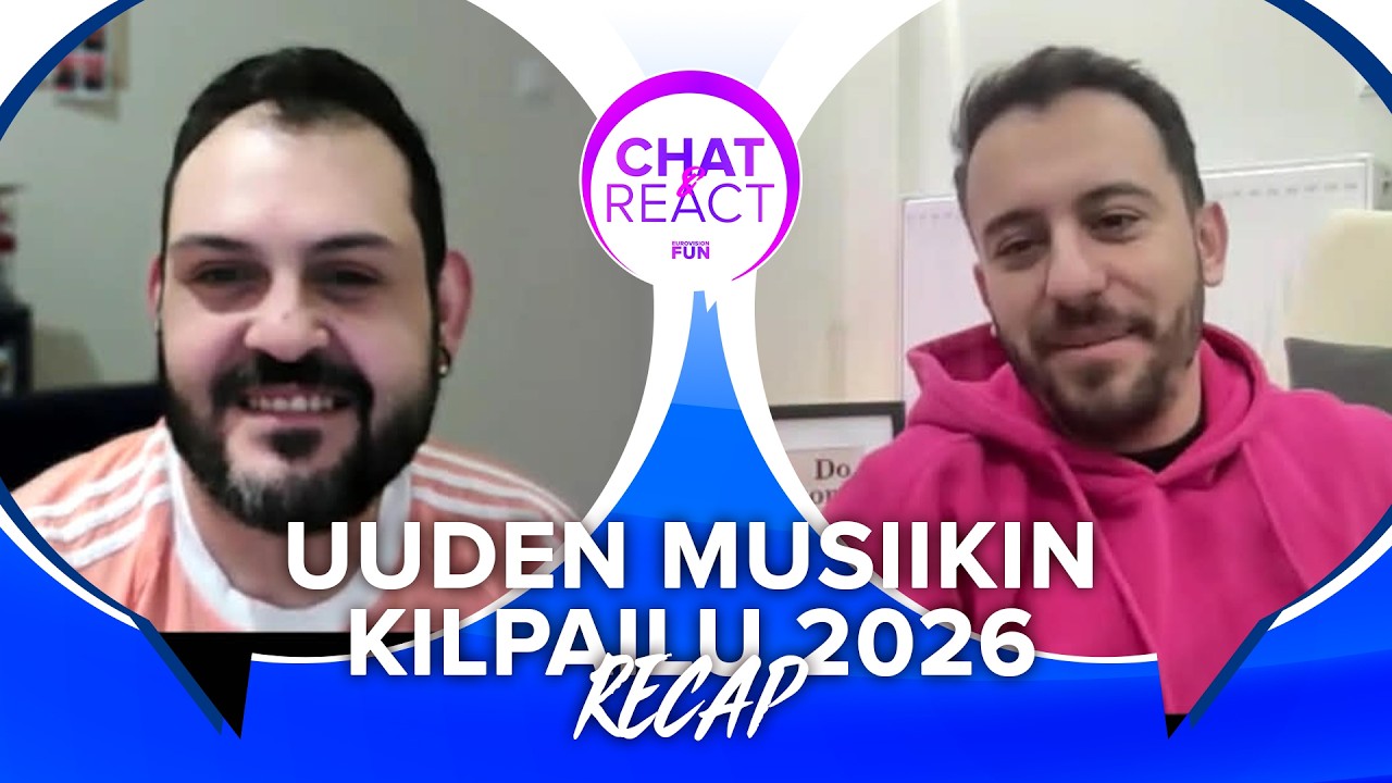 Eurovisionfun Chat & React: Αντιδράμε στο UMK - Finland 2026 Recap και Top 3 | ep.9