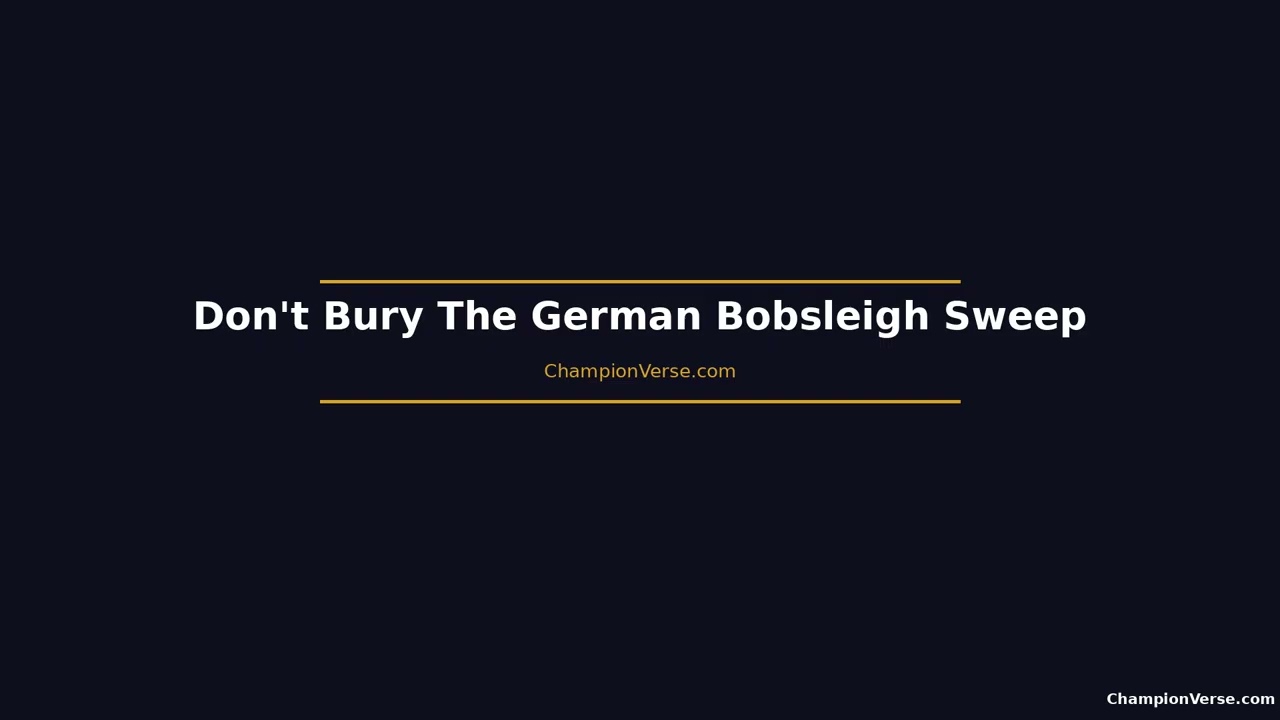 German Bobsleigh Sweep