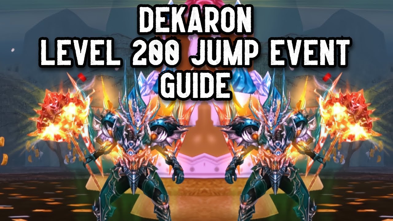 Dekaron Level 200 Jump Event: What to Do First (FREE-TO-PLAY Starter Guide)